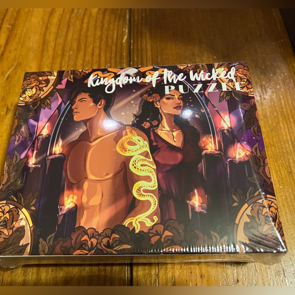 Kingdom of the Wicked Bookish Puzzle